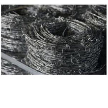 STEEL OR STAINLESS BARBED WIRE